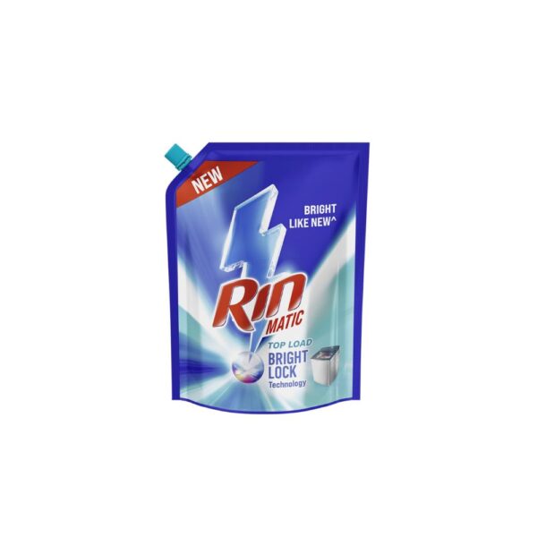 Rin Detergent Liquid Pouch Top Load 1L