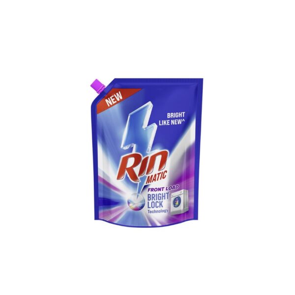 Rin Detergent Liquid Pouch Front Load 800 ml